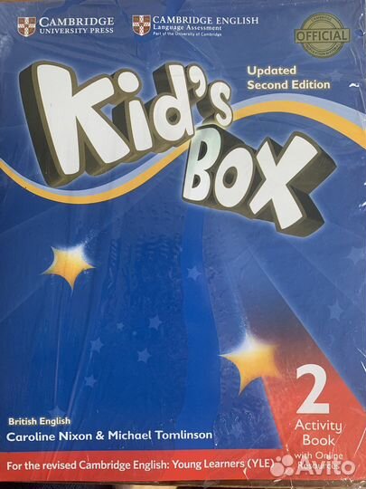 Учебник по английскому Kids Box