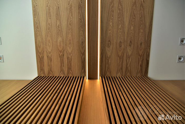 Перегородка/ стеновые панели/ рейки на стену