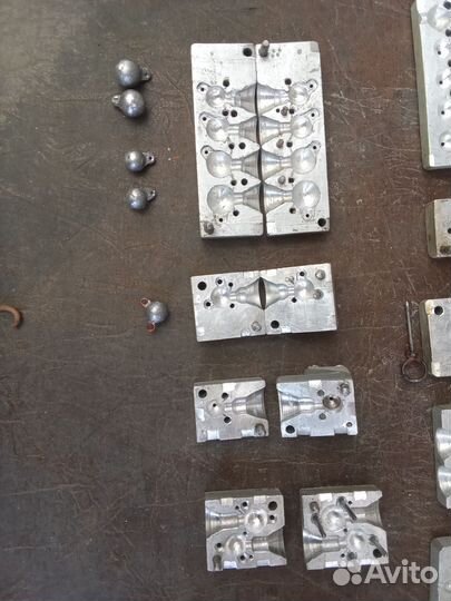 Формы для литья грузил