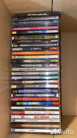 Старые диски игры