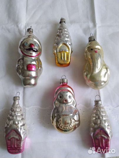 Елочные игрушки СССР