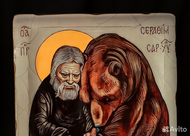 Икона ручной работы 