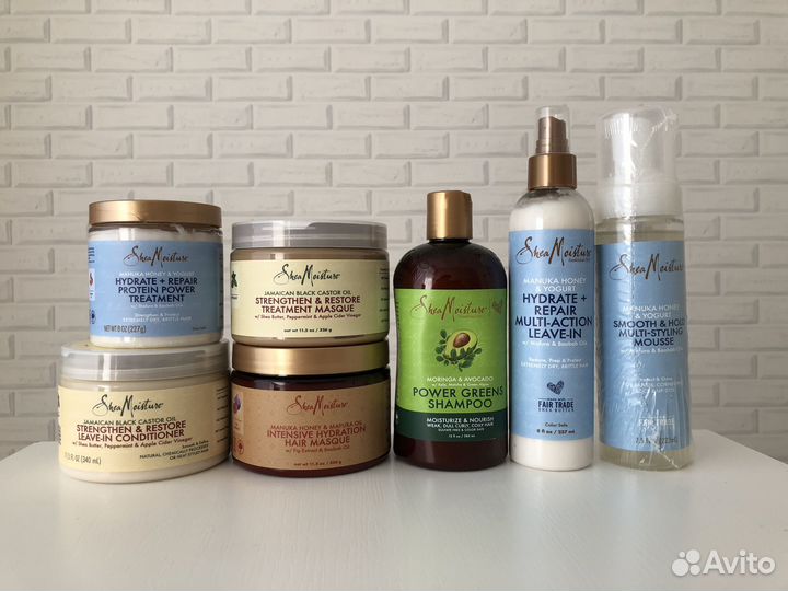 Shea Moisture, косметика для волос(кгм), новая