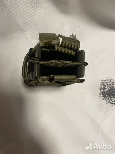 Подсумок для магазина ак сдвоенный пластик