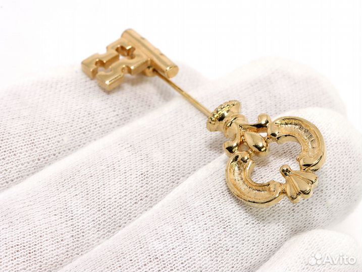 Avon Заколка Булавка Ключик США Винтаж