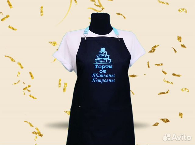 Фартук для кафе с логотипом