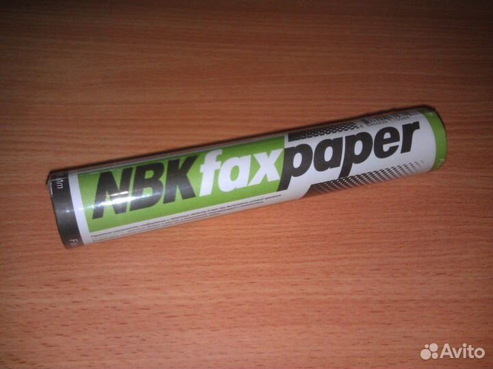 Бумага для факса, 216 mm