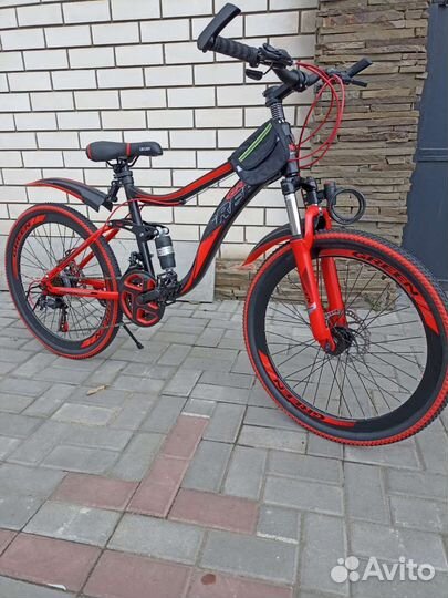 Новые двухподвесные велосипеды 24дюйма,21 скорость