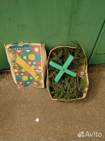 Елка искусственная СССР, высота 150см