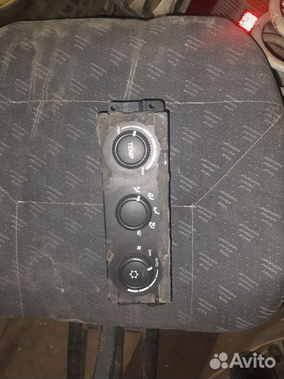 Блок управления печкой priora