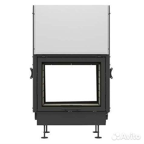 Каминная топка EcoKamin Вега 800T туннельная черны