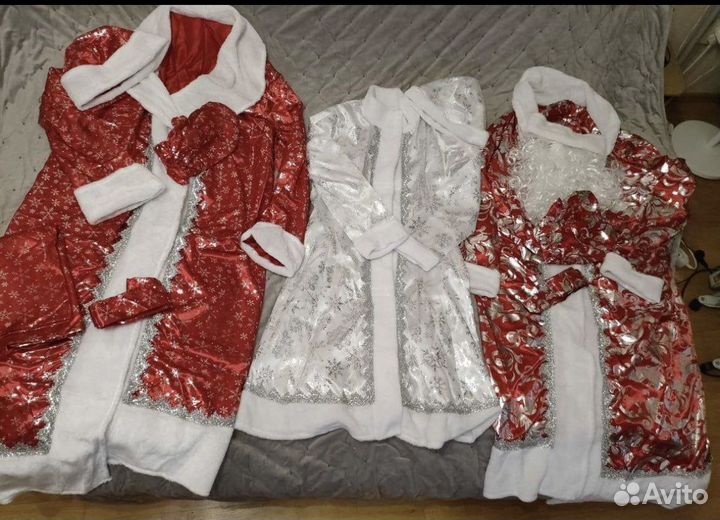 Костюм снегурочки взрослый