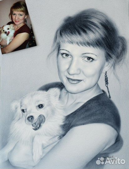 Портрет по фото на заказ