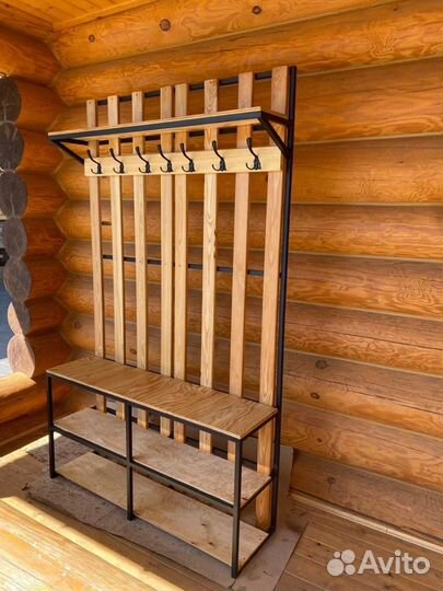 Вешалка в прихожую лофт