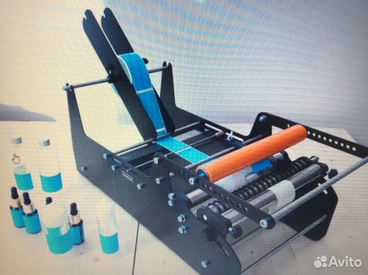 Этикеровщик для цилиндрической тары, ручной