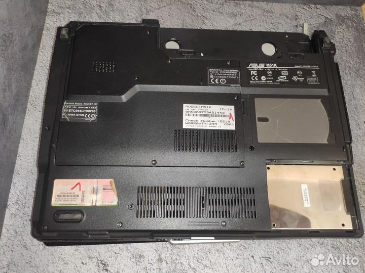 Корпус ноутбука Asus M51K