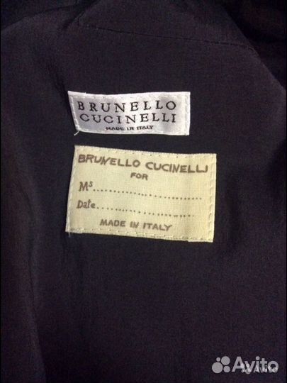 Куртка кожаная Brunello Cucinelli оригинал