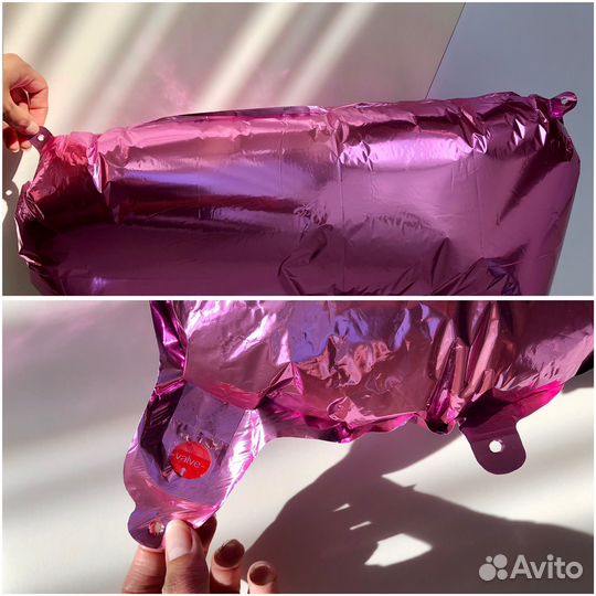 Шар цифра 7 6 9 кукла лол большая фольгированная