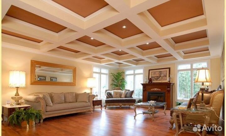 Потолки из дерева под ключ