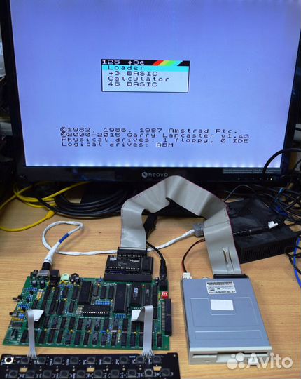 ZX Spectrum контроллер FDD +3DOS для +2A/B/Harlequ