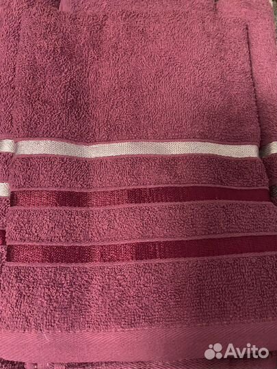 Махровые полотенца новые