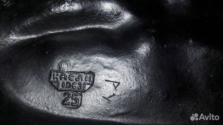 Чернильница Каслинское литье 1963г