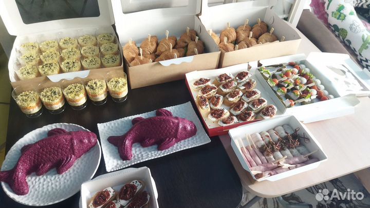 Фуршетные закуски/Еда на заказ на Ваше мероприятие