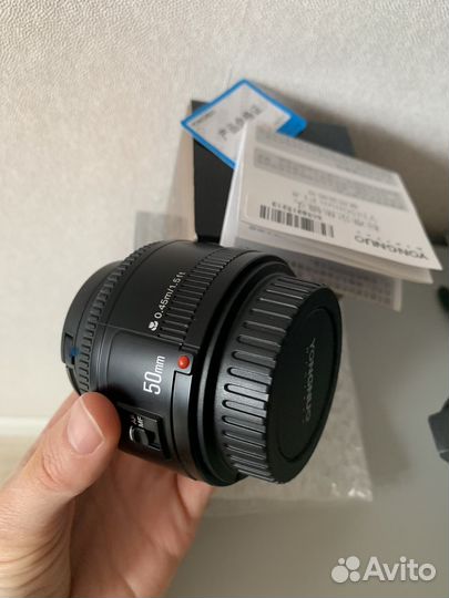 Обьектив Yongnuo AF 50mm f/1.8