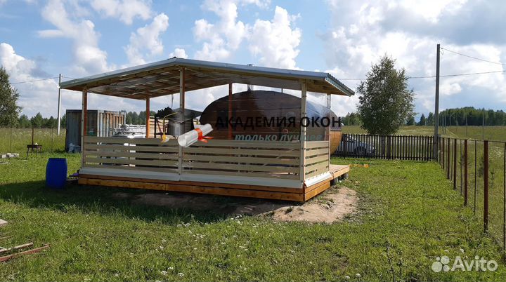 Мягкие окна для беседки