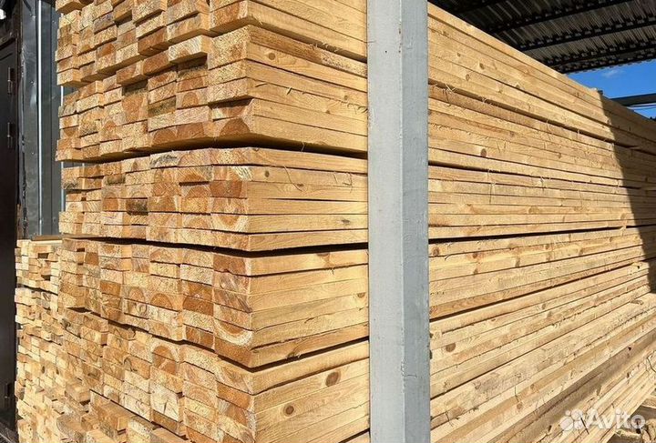 Брус обрезной 200х200х6000мм 1 сорт ГОСТ