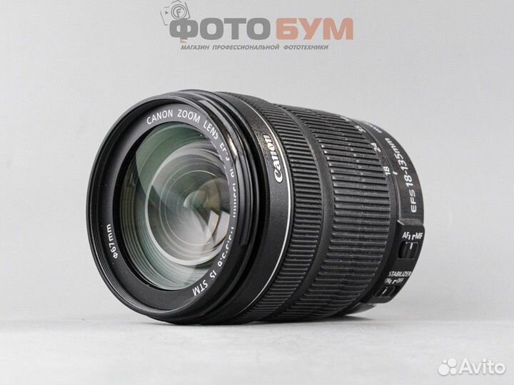 Объектив Canon EF-S 18-135mm f3.5-5.6 STM