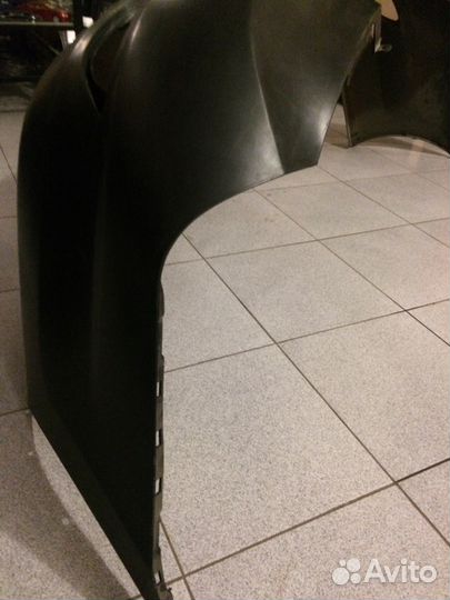 Бампер задний солярис до рейстайлинг 2010