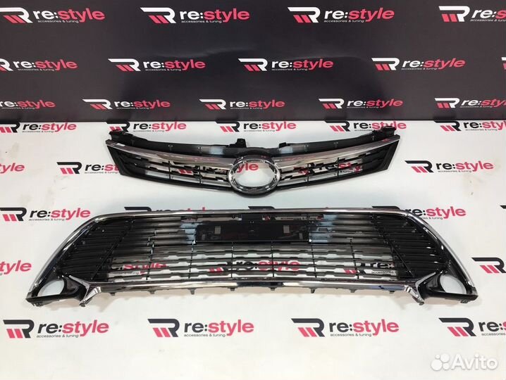 Решетка радиатора и бампера Toyota Camry 55 U378
