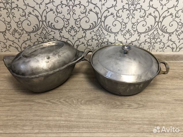 Чугунная утятница