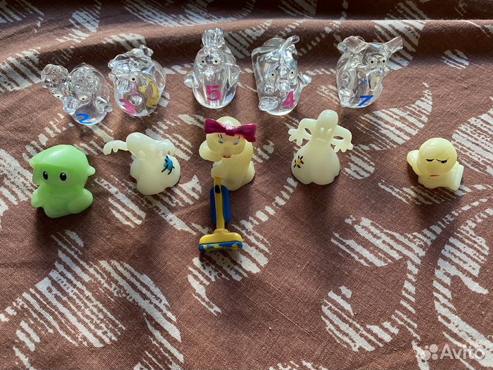 Игрушки из киндера 90х