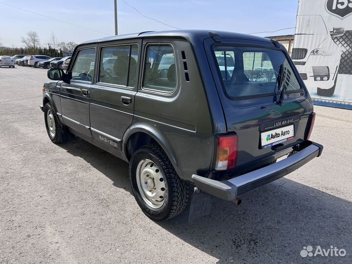 LADA 4x4 (Нива) 1.7 МТ, 2015, 82 110 км