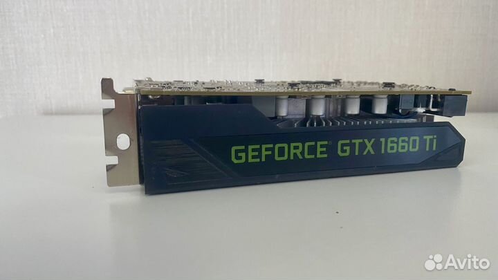 Видеокарта gtx 1660 ti 6gb б/у