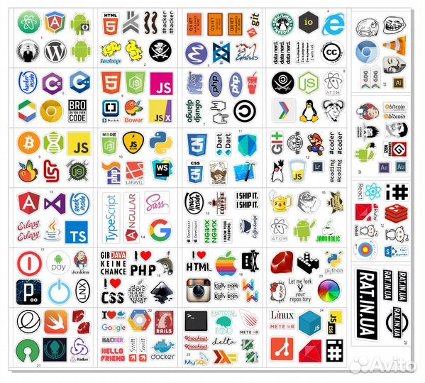 Печать наклеек / стикеров