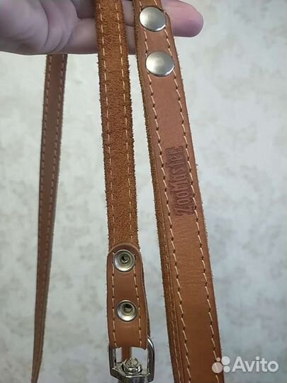 Поводок натуральная кожа
