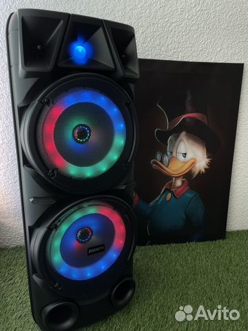 Большая блютуз портативная колонка напольная