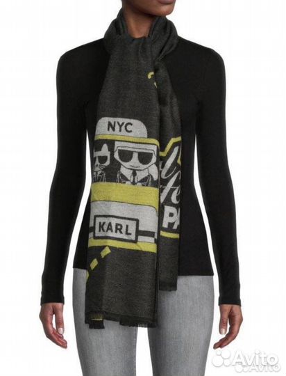 Шарф-палантин Karl Lagerfeld, оригинал