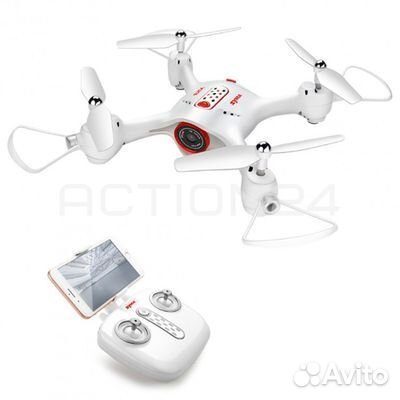 Квадрокоптер Syma X23W (белый)