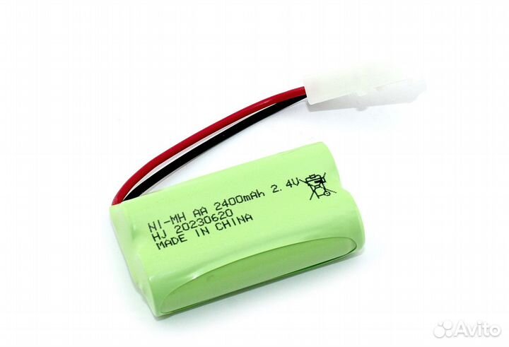 Аккумулятор Ni-MH 2.4V 2400mAh AA Flatpack KET-2P