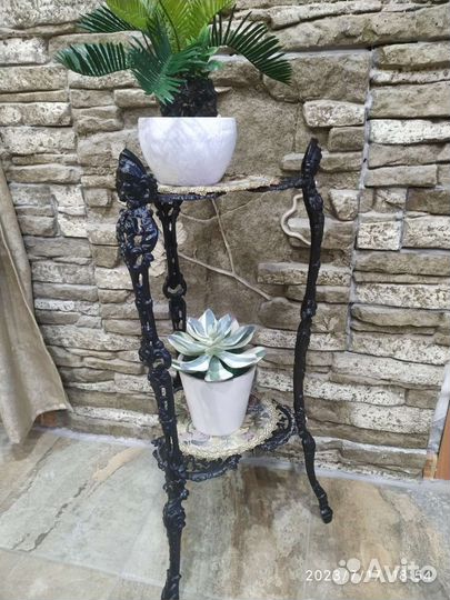 Этажерка ажурная, чугун- литье. Касли(с клеймом)