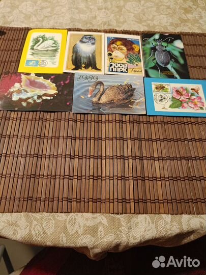 Карманные календарики разные