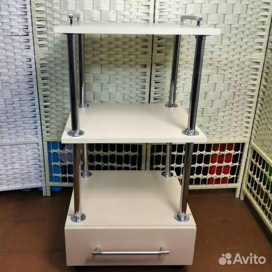 Тумба с одним ящиком в парикмахерскую