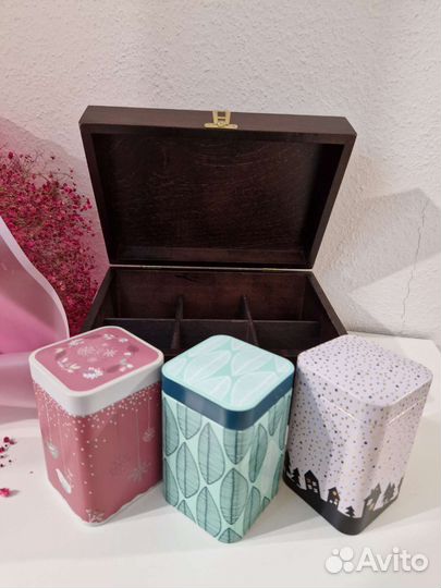 Деревянная шкатулка кантата