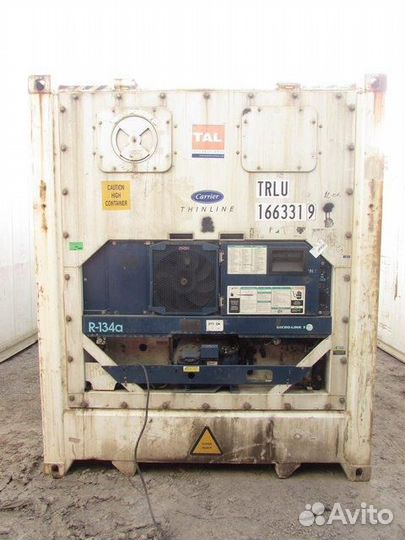 Рефконтейнер 40-футов carrier trlu 166331-9 2006гв