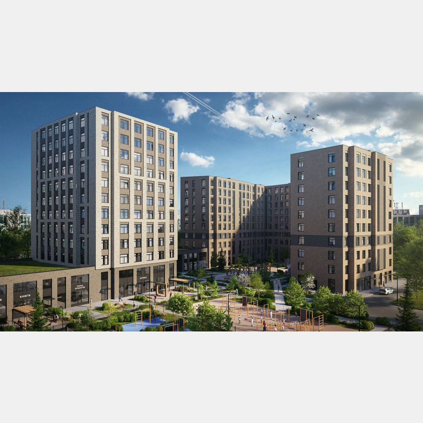 1-к. квартира, 36,6 м², 7/12 эт.