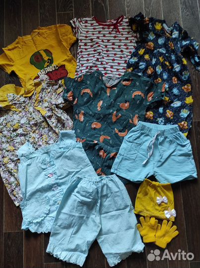 Пакет одежды для девочки 110-128
